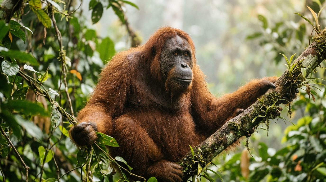 L&rsquo;orang-outan de Tapanuli : rencontre avec le huitième grand singe de notre famille
