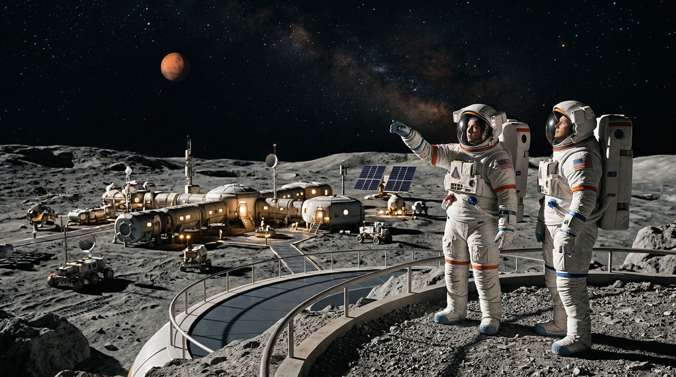 Cap sur la Lune et Mars : la renaissance des ambitions lunaires américaines