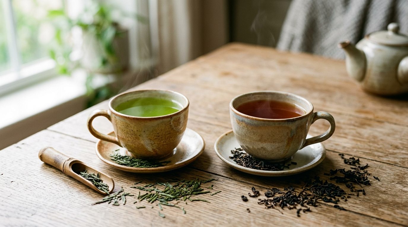 Thé vert ou thé noir : qui remporte le match des antioxydants ?