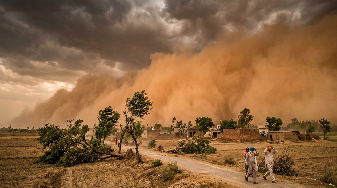 Tempête de poussière en Inde : autopsie d&rsquo;un drame météorologique exceptionnel