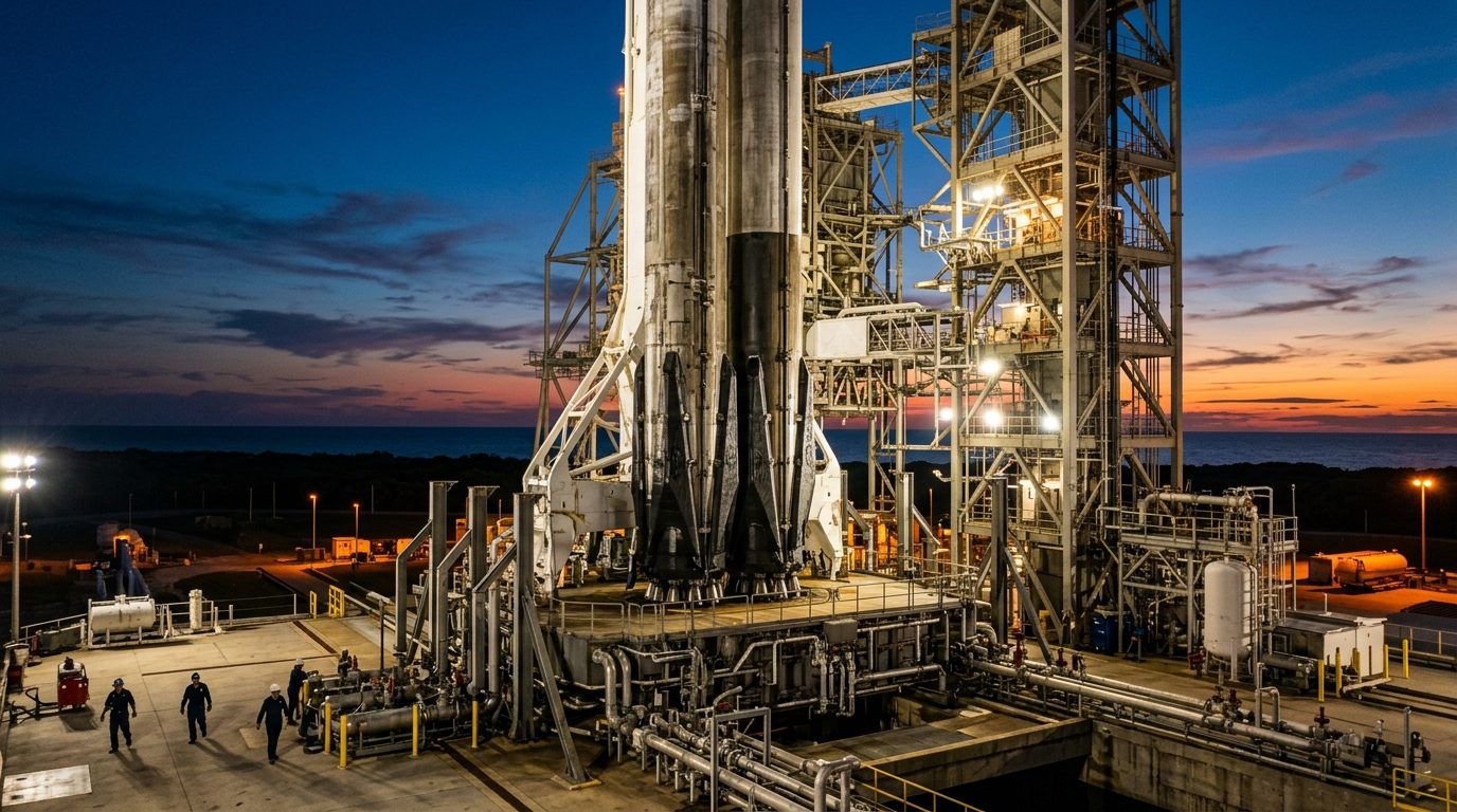 Falcon 9 Block 5 : anatomie d&rsquo;un report de tir à la dernière seconde