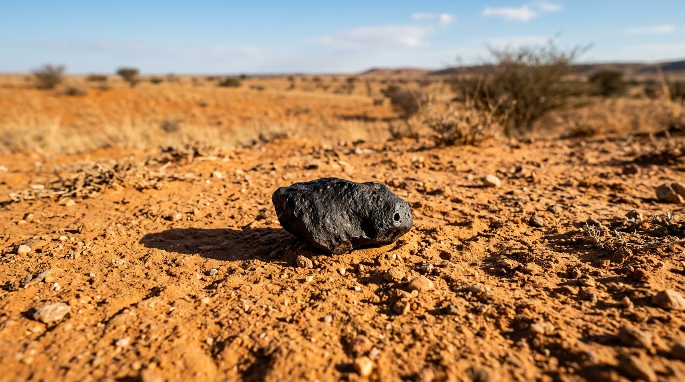 Météorite au Botswana : l&rsquo;incroyable traque spatiale d&rsquo;un fragment d&rsquo;astéroïde
