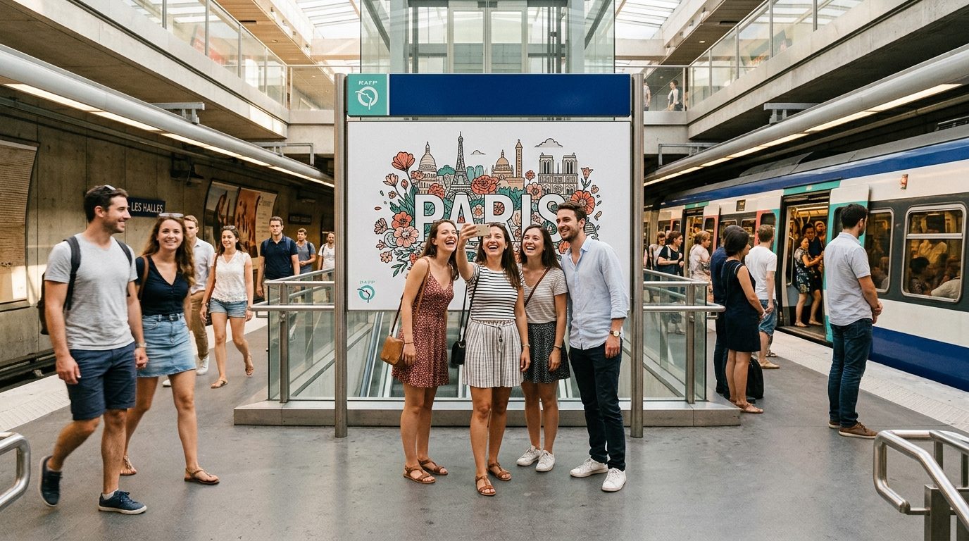 Coupe du monde 2018 : quand le métro parisien célébrait le sacre des Bleus