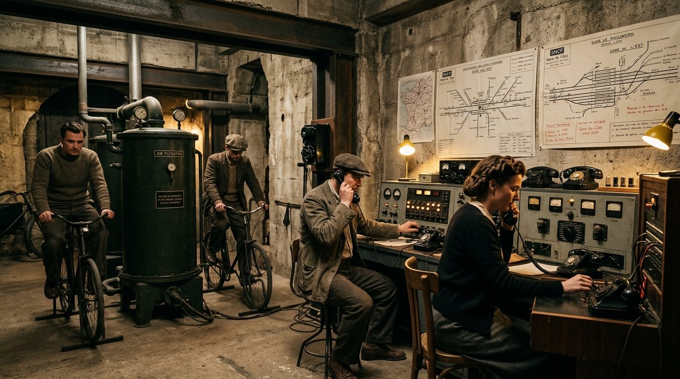 Gare de l&rsquo;Est : immersion dans le bunker secret oublié sous les rails parisiens