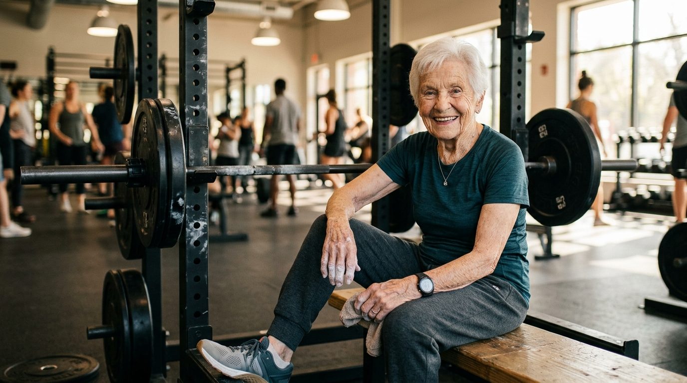 À 100 ans, elle soulève toujours de la fonte : la formidable leçon de vitalité d’Edith Murway-Traina