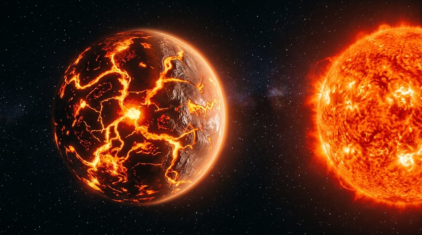 Découverte de GJ 367 b : l&rsquo;énigmatique exoplanète de fer qui défie les astronomes