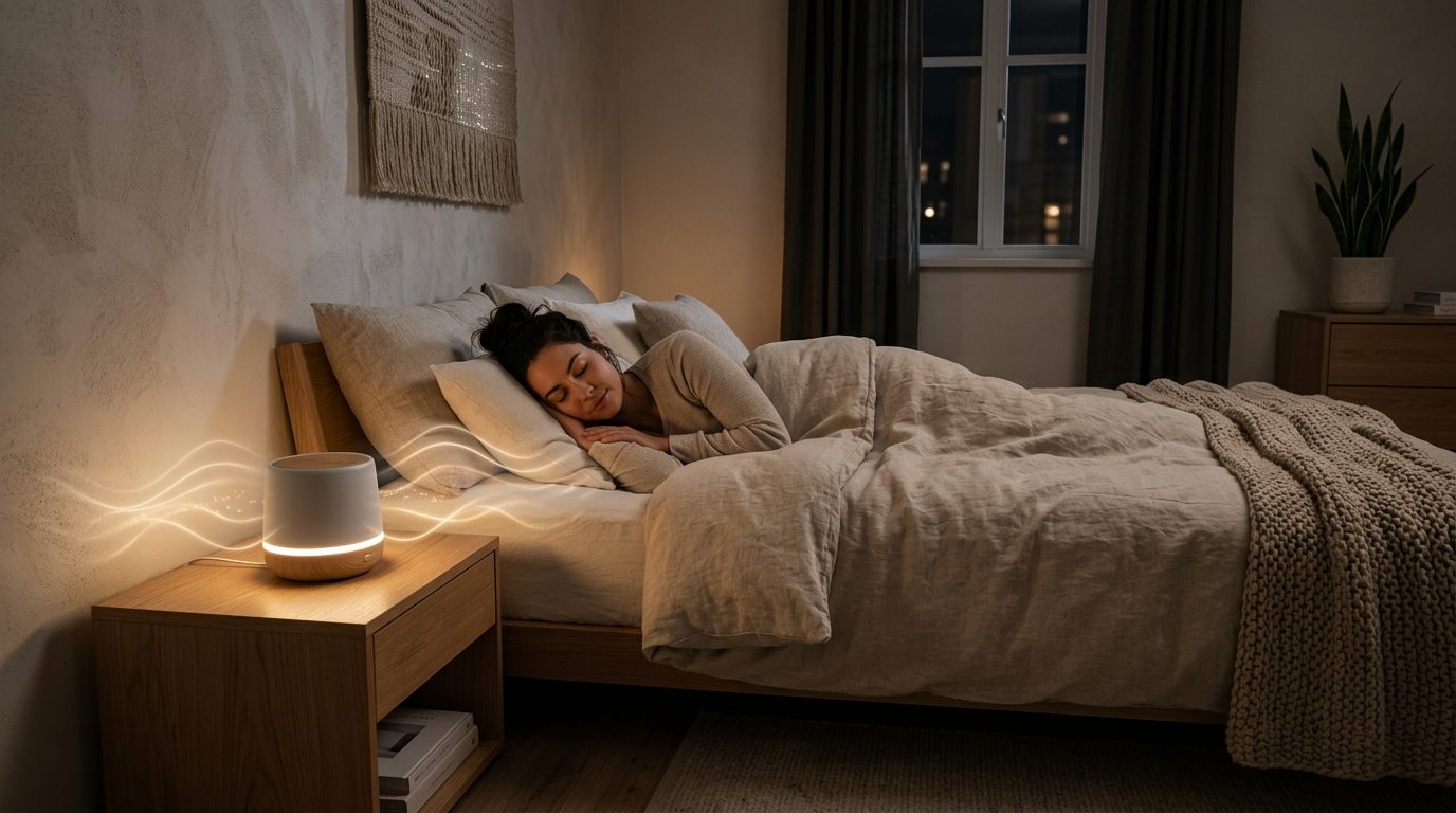 Bruit blanc, rose ou brun : que dit la science sur leurs réels bienfaits pour le sommeil ?